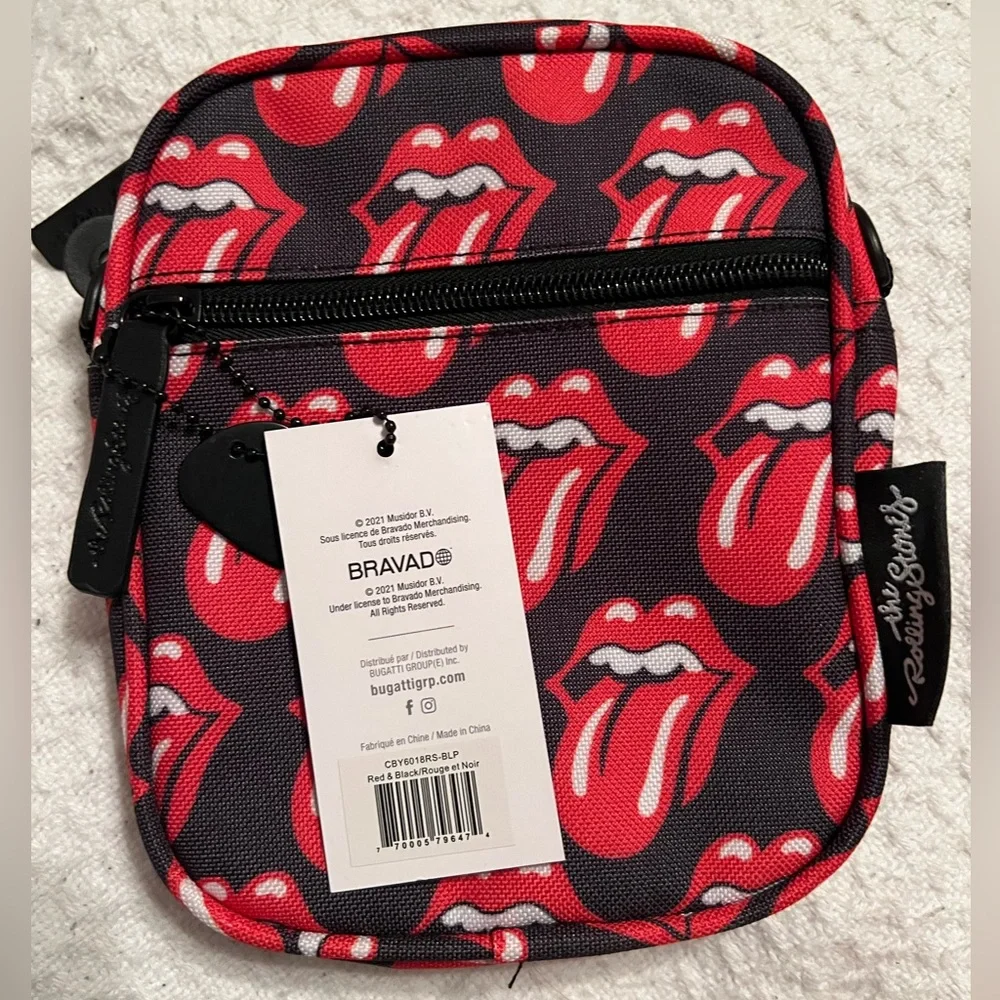 Rolling Stones Core Collection adjustable crossbody bag - Picture 3 of 4